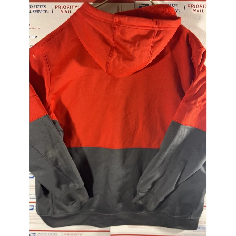 Kansas City Chiefs Nike DriFit OnField Apparel NFL Football Hoodie Sweatshirt 3X